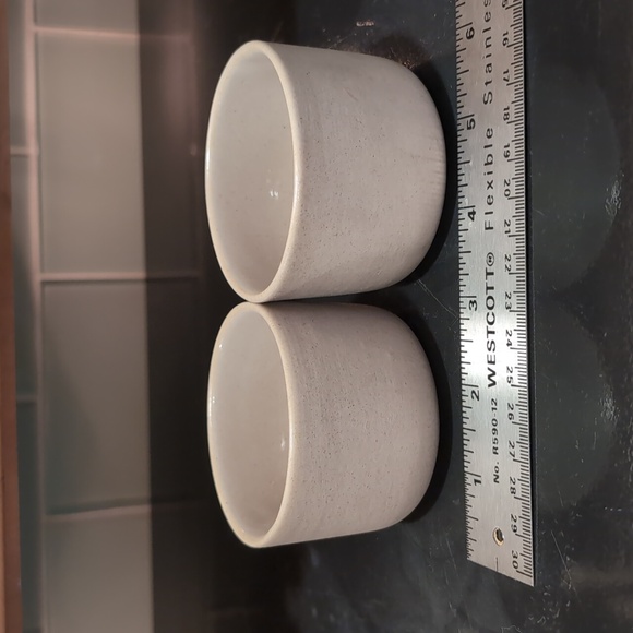 3 pieces Pigeon Forge Pottery classic grey clear inside glaze - Picture 11 of 13